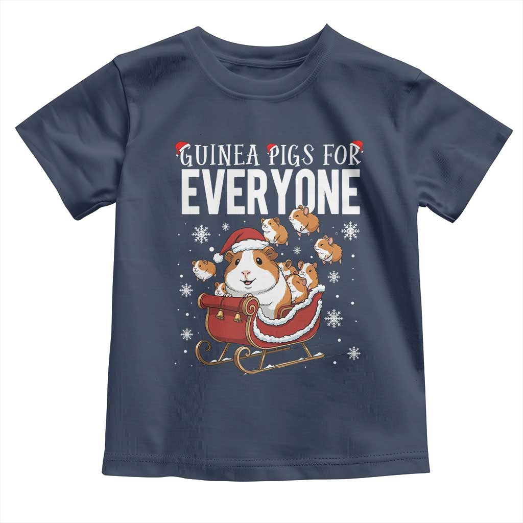 Christmas Guinea Pigs For Everyone Toddler T Shirt Funny Cavy Lover Gift - Wonder Print Shop