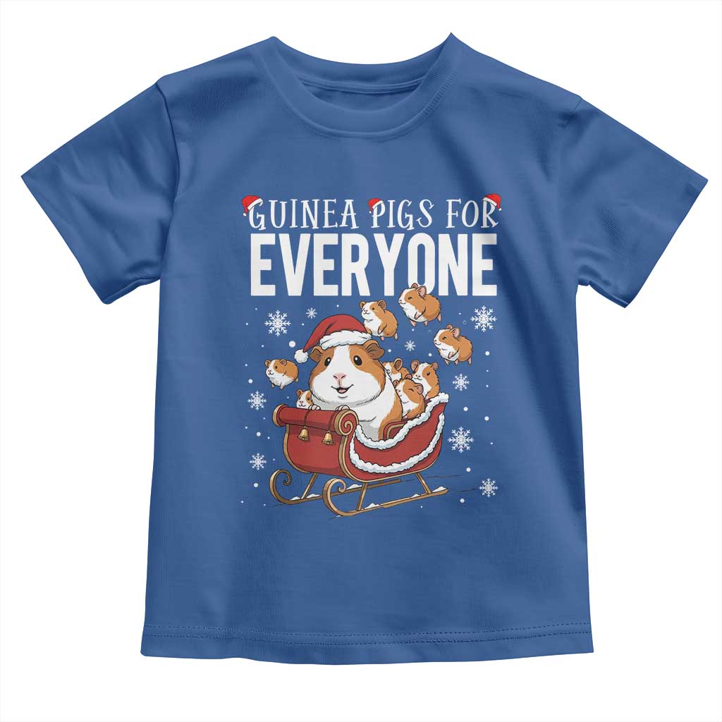 Christmas Guinea Pigs For Everyone Toddler T Shirt Funny Cavy Lover Gift - Wonder Print Shop