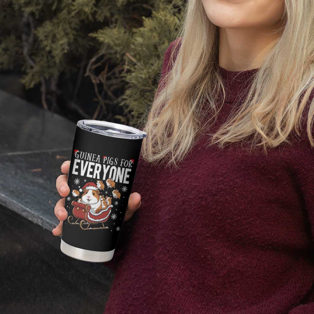 Christmas Guinea Pigs For Everyone Tumbler Cup Funny Cavy Lover Gift - Wonder Print Shop