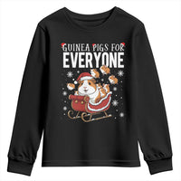 Christmas Guinea Pigs For Everyone Youth Sweatshirt Funny Cavy Lover Gift - Wonder Print Shop
