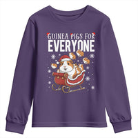 Christmas Guinea Pigs For Everyone Youth Sweatshirt Funny Cavy Lover Gift - Wonder Print Shop