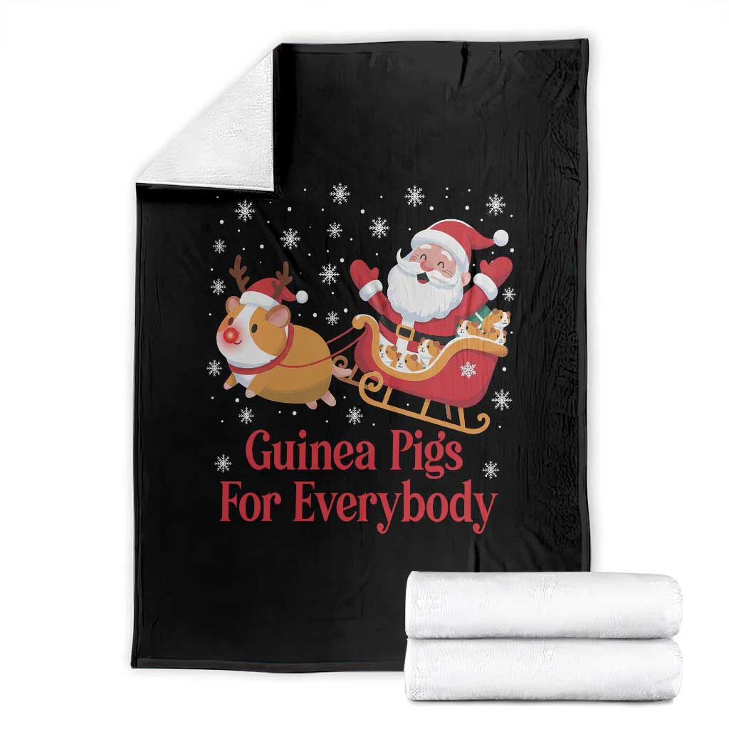Guinea Pigs For Everybody Throw Blanket Funny Xmas Gift - Wonder Print Shop