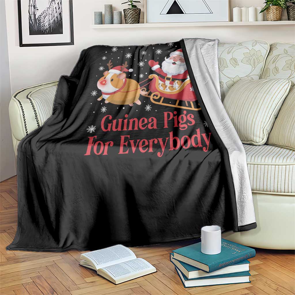Guinea Pigs For Everybody Throw Blanket Funny Xmas Gift - Wonder Print Shop