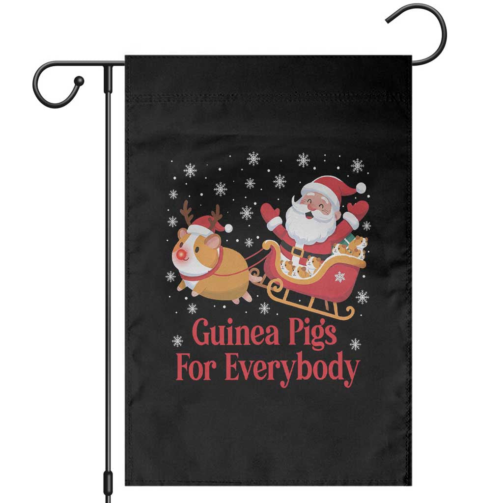 Guinea Pigs For Everybody Garden Flag Funny Xmas Gift - Wonder Print Shop