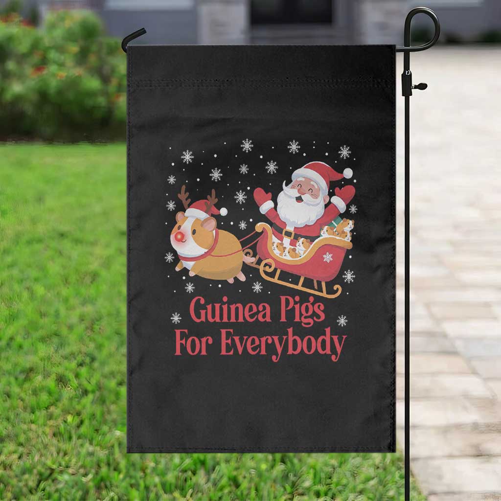 Guinea Pigs For Everybody Garden Flag Funny Xmas Gift - Wonder Print Shop