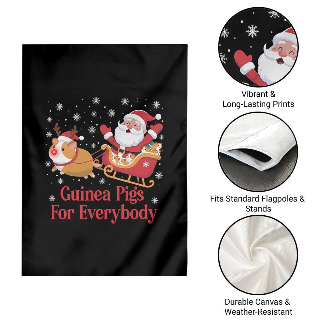 Guinea Pigs For Everybody Garden Flag Funny Xmas Gift - Wonder Print Shop