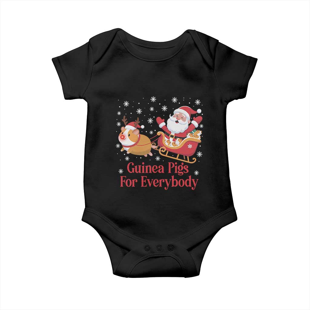 Guinea Pigs For Everybody Baby Onesie Funny Xmas Gift - Wonder Print Shop