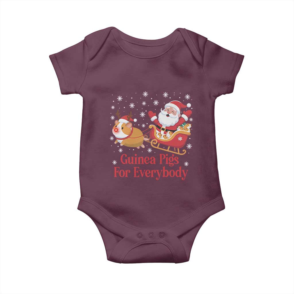 Guinea Pigs For Everybody Baby Onesie Funny Xmas Gift - Wonder Print Shop