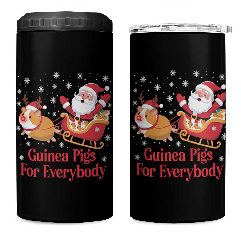 Guinea Pigs For Everybody 4 in 1 Can Cooler Tumbler Funny Xmas Gift - Wonder Print Shop