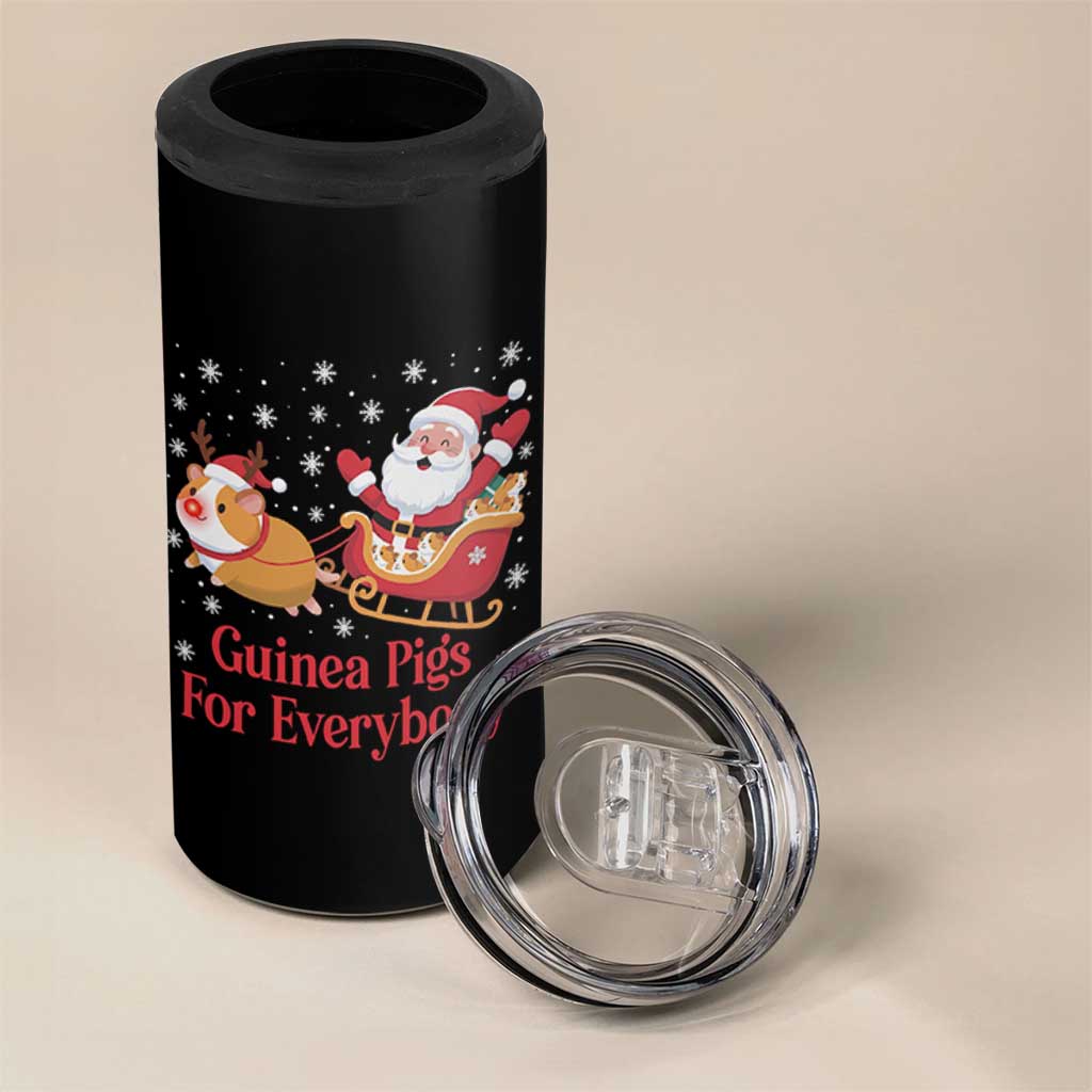 Guinea Pigs For Everybody 4 in 1 Can Cooler Tumbler Funny Xmas Gift - Wonder Print Shop