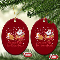 Guinea Pigs For Everybody Ceramic Ornament Funny Xmas Gift - Wonder Print Shop