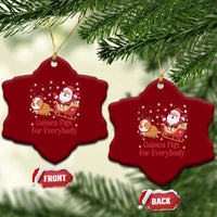 Guinea Pigs For Everybody Ceramic Ornament Funny Xmas Gift - Wonder Print Shop