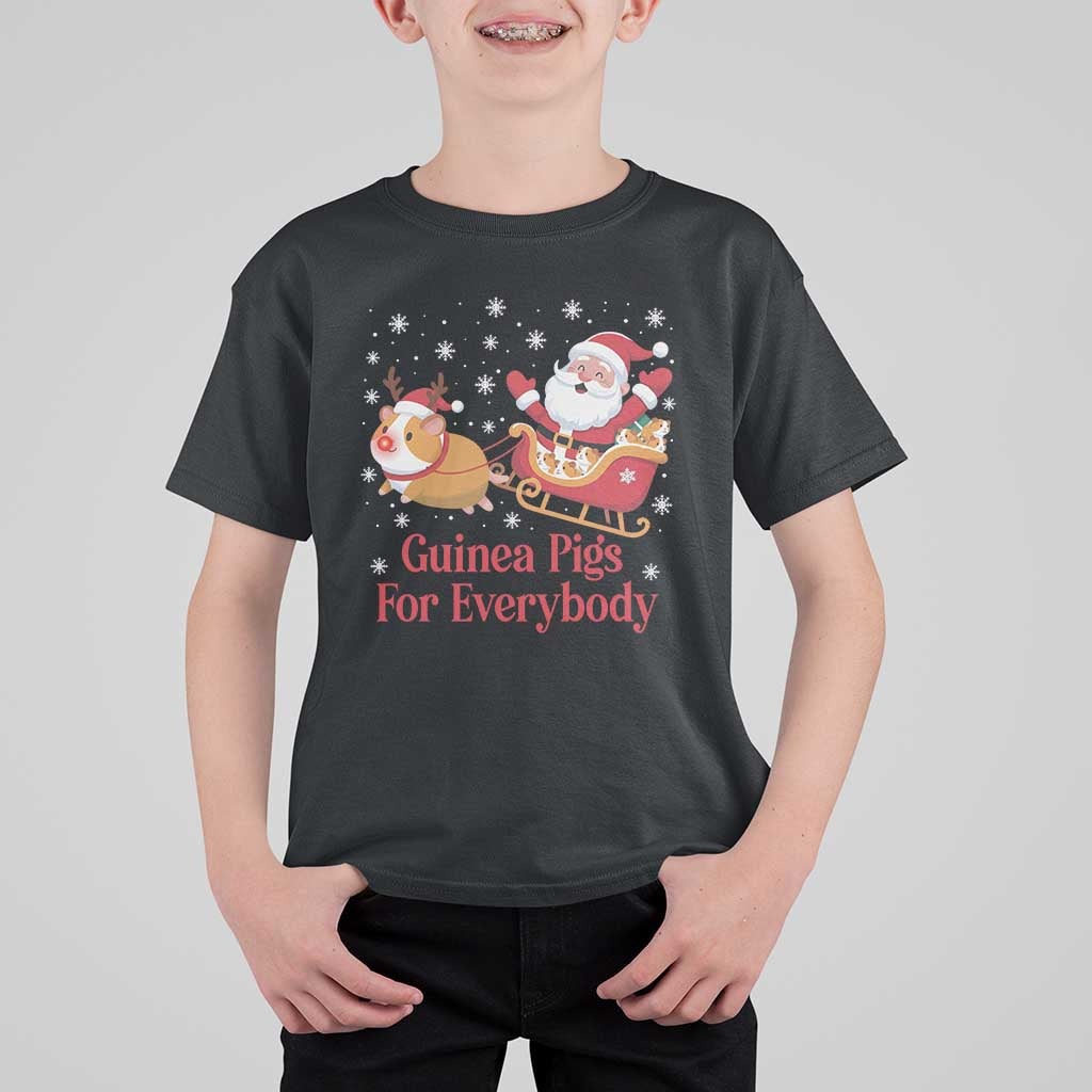 Guinea Pigs For Everybody T Shirt For Kid Funny Xmas Gift - Wonder Print Shop