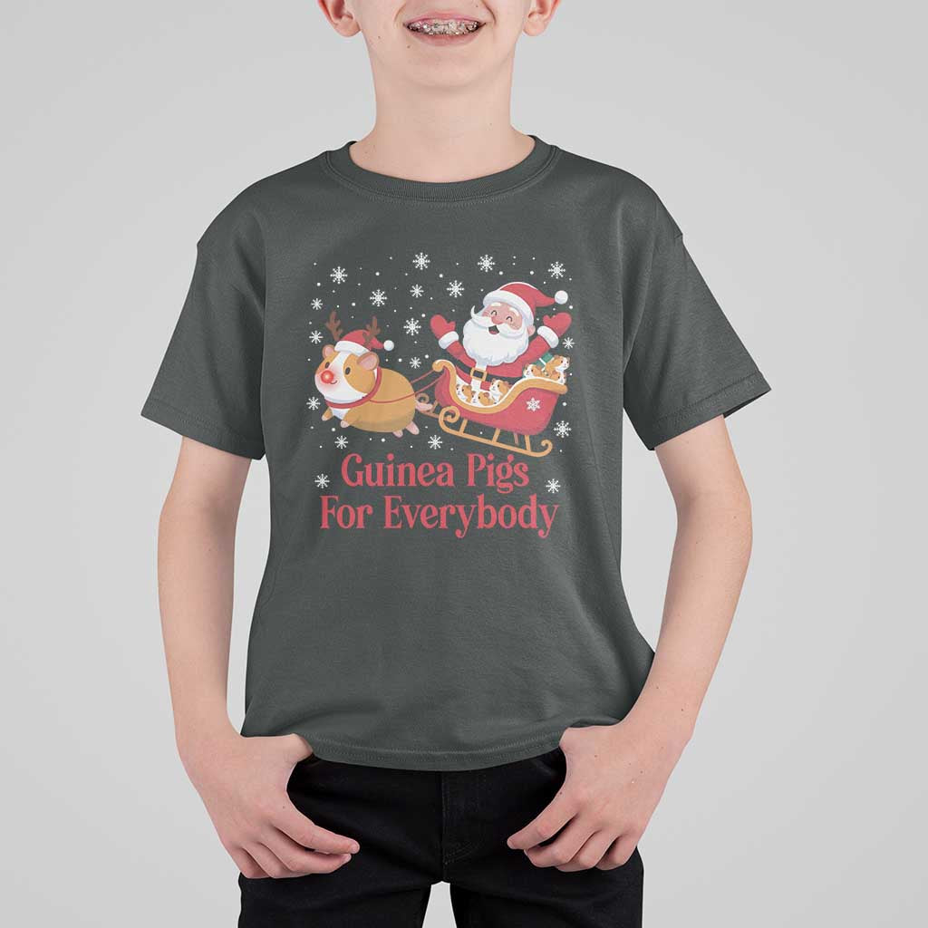Guinea Pigs For Everybody T Shirt For Kid Funny Xmas Gift - Wonder Print Shop
