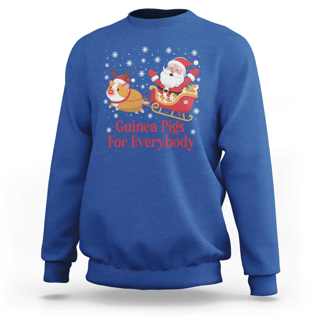 Guinea Pigs For Everybody Sweatshirt Funny Xmas Gift - Wonder Print Shop