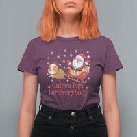 Guinea Pigs For Everybody T Shirt For Women Funny Xmas Gift - Wonder Print Shop