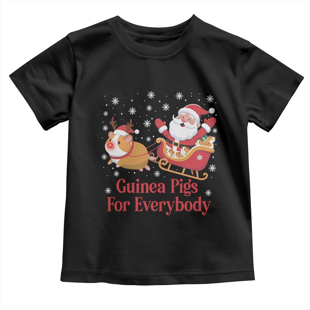 Guinea Pigs For Everybody Toddler T Shirt Funny Xmas Gift - Wonder Print Shop