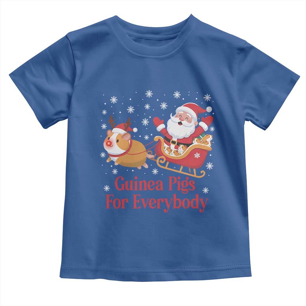 Guinea Pigs For Everybody Toddler T Shirt Funny Xmas Gift - Wonder Print Shop