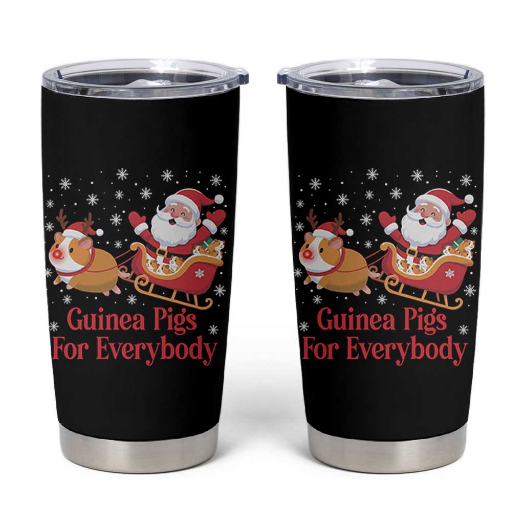 Guinea Pigs For Everybody Tumbler Cup Funny Xmas Gift - Wonder Print Shop