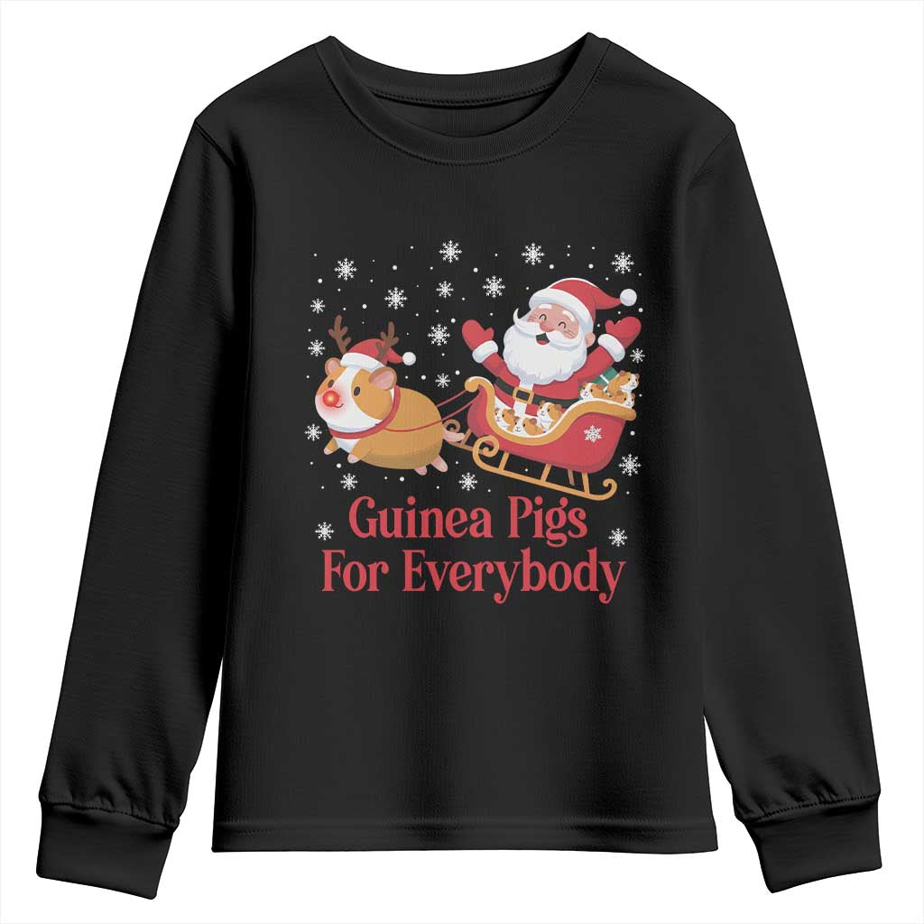 Guinea Pigs For Everybody Youth Sweatshirt Funny Xmas Gift - Wonder Print Shop