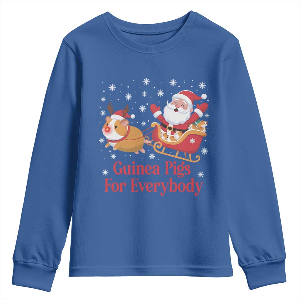 Guinea Pigs For Everybody Youth Sweatshirt Funny Xmas Gift - Wonder Print Shop
