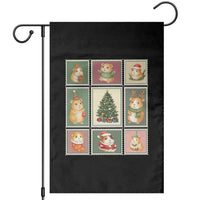 Tis The Season To Be Wheeky Garden Flag Christmas Guinea Pig Gift - Wonder Print Shop