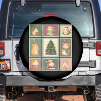 Tis The Season To Be Wheeky Spare Tire Cover Christmas Guinea Pig Gift - Wonder Print Shop