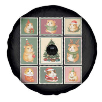 Tis The Season To Be Wheeky Spare Tire Cover Christmas Guinea Pig Gift - Wonder Print Shop