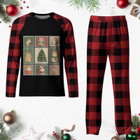 Tis The Season To Be Wheeky Plaid Pajama Set Christmas Guinea Pig Gift - Wonder Print Shop