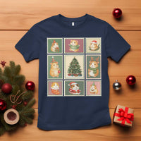 Tis The Season To Be Wheeky T Shirt Christmas Guinea Pig Gift - Wonder Print Shop