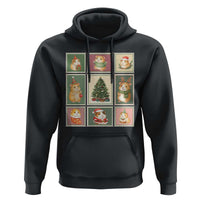Tis The Season To Be Wheeky Hoodie Christmas Guinea Pig Gift - Wonder Print Shop