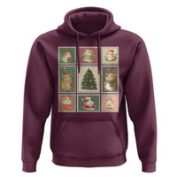 Tis The Season To Be Wheeky Hoodie Christmas Guinea Pig Gift - Wonder Print Shop