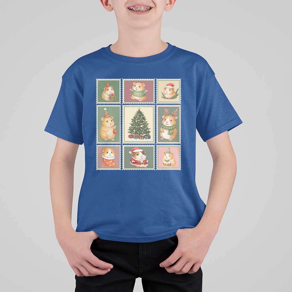 Tis The Season To Be Wheeky T Shirt For Kid Christmas Guinea Pig Gift - Wonder Print Shop