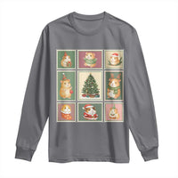 Tis The Season To Be Wheeky Long Sleeve Shirt Christmas Guinea Pig Gift - Wonder Print Shop