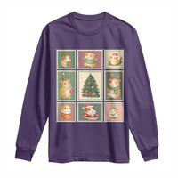 Tis The Season To Be Wheeky Long Sleeve Shirt Christmas Guinea Pig Gift - Wonder Print Shop