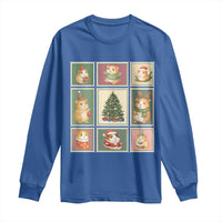 Tis The Season To Be Wheeky Long Sleeve Shirt Christmas Guinea Pig Gift - Wonder Print Shop