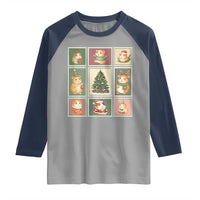 Tis The Season To Be Wheeky Raglan Shirt Christmas Guinea Pig Gift - Wonder Print Shop