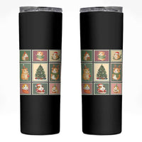Tis The Season To Be Wheeky Skinny Tumbler Christmas Guinea Pig Gift - Wonder Print Shop