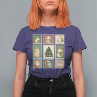 Tis The Season To Be Wheeky T Shirt For Women Christmas Guinea Pig Gift - Wonder Print Shop