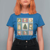 Tis The Season To Be Wheeky T Shirt For Women Christmas Guinea Pig Gift - Wonder Print Shop