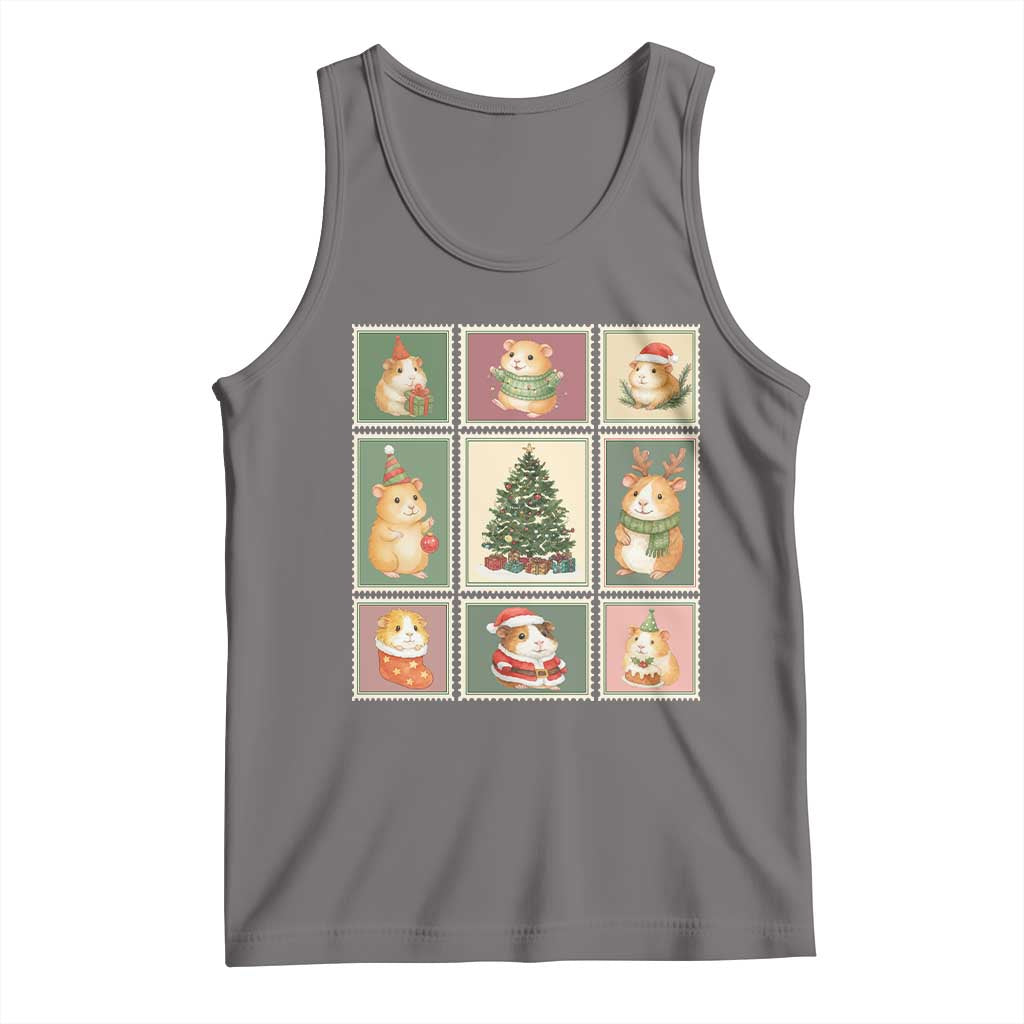 Tis The Season To Be Wheeky Tank Top Christmas Guinea Pig Gift - Wonder Print Shop