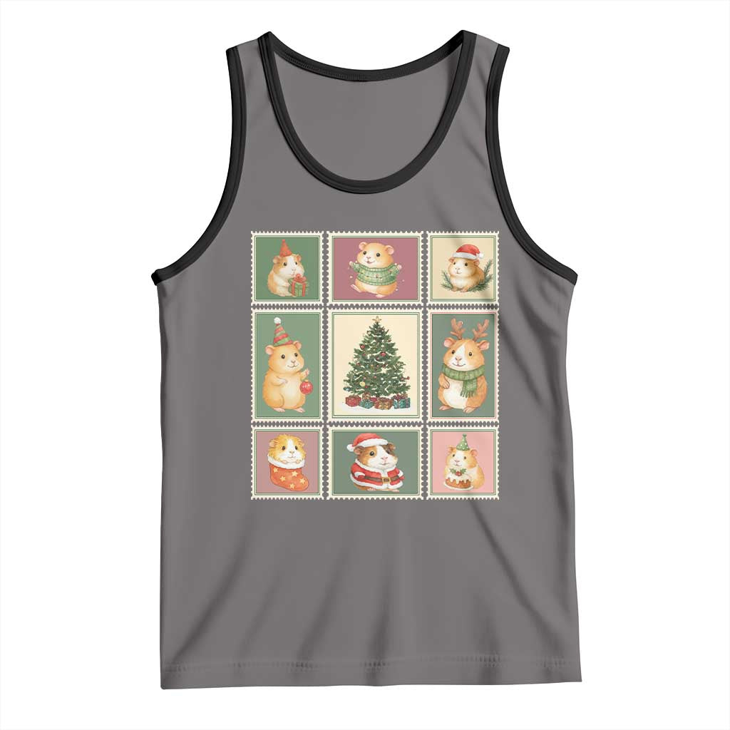 Tis The Season To Be Wheeky Tank Top Christmas Guinea Pig Gift - Wonder Print Shop