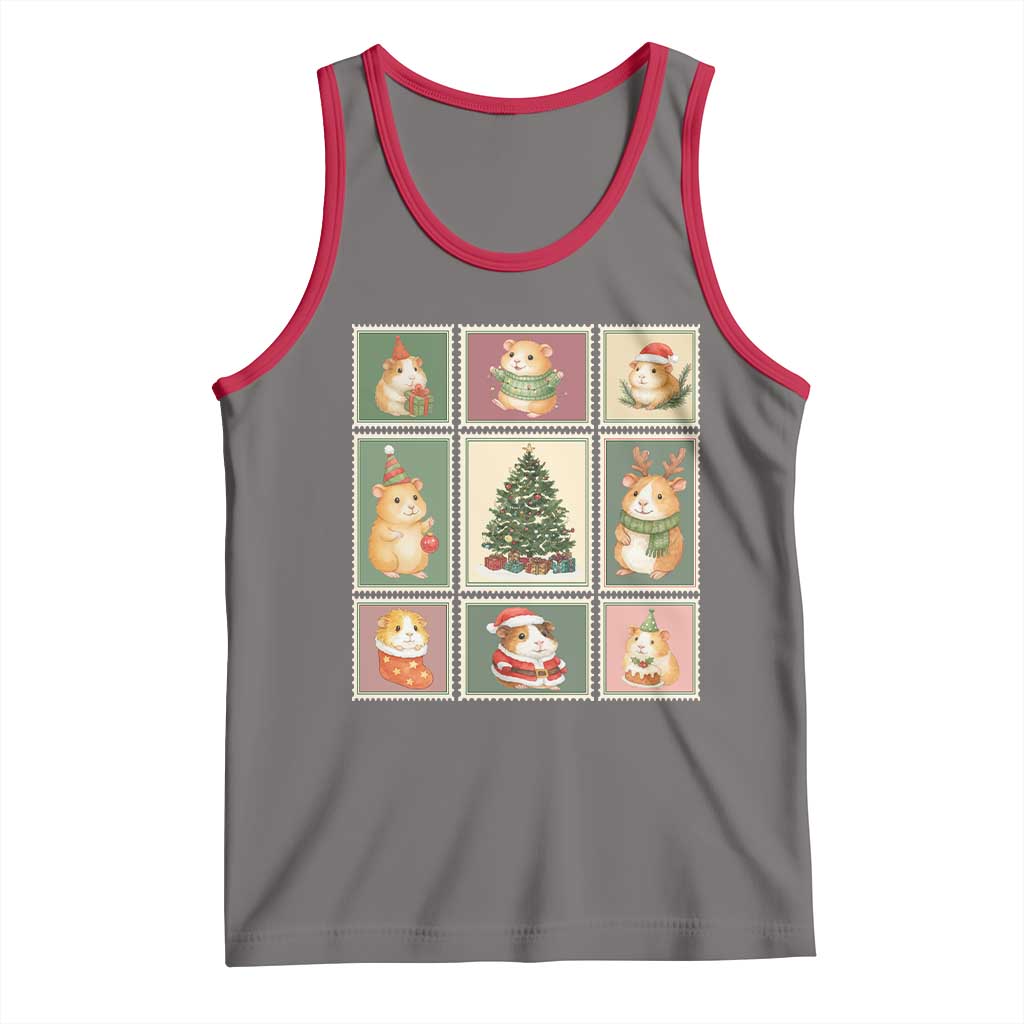 Tis The Season To Be Wheeky Tank Top Christmas Guinea Pig Gift - Wonder Print Shop