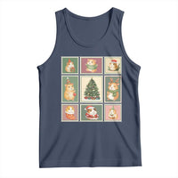 Tis The Season To Be Wheeky Tank Top Christmas Guinea Pig Gift - Wonder Print Shop