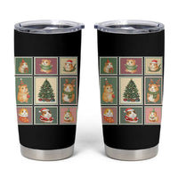 Tis The Season To Be Wheeky Tumbler Cup Christmas Guinea Pig Gift - Wonder Print Shop