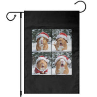 Funny Guinea Pig With Santa Hat Photobooth Garden Flag Christmas Gift - Wonder Print Shop