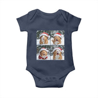 Funny Guinea Pig With Santa Hat Photobooth Baby Onesie Christmas Gift - Wonder Print Shop