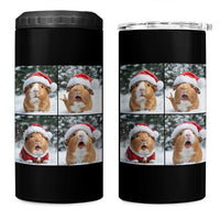Funny Guinea Pig With Santa Hat Photobooth 4 in 1 Can Cooler Tumbler Christmas Gift - Wonder Print Shop