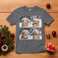Funny Guinea Pig With Santa Hat Photobooth T Shirt Christmas Gift - Wonder Print Shop