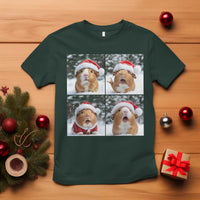 Funny Guinea Pig With Santa Hat Photobooth T Shirt Christmas Gift - Wonder Print Shop